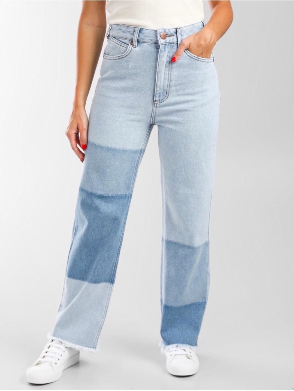 Billabong x Wrangler Patch It High Stright Jean